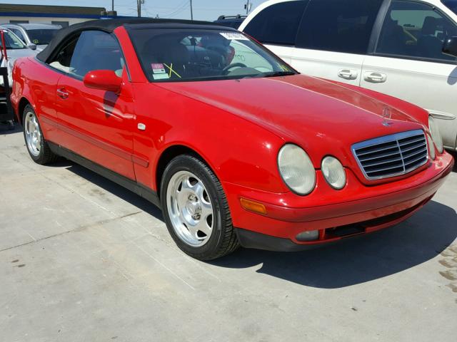 WDBLK65G2XT005367 - 1999 MERCEDES-BENZ CLK 320 RED photo 1