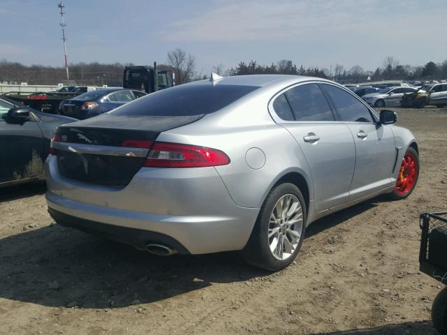 SAJWA0ES9DPS64608 - 2013 JAGUAR XF SILVER photo 4