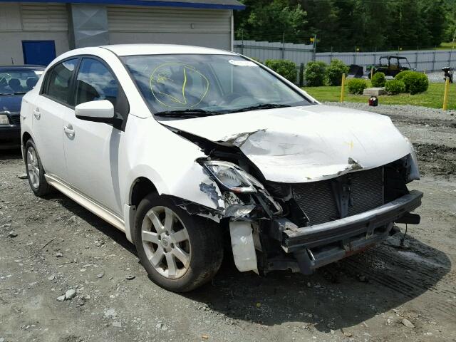 3N1AB6AP4AL703301 - 2010 NISSAN SENTRA/S/S WHITE photo 1