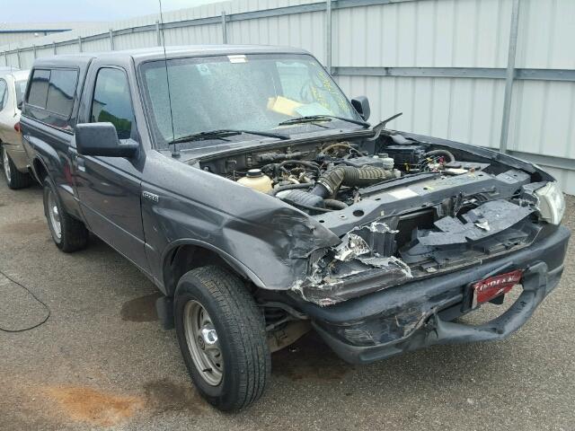 4F4YR12D06PM03126 - 2006 MAZDA B2300 GRAY photo 1