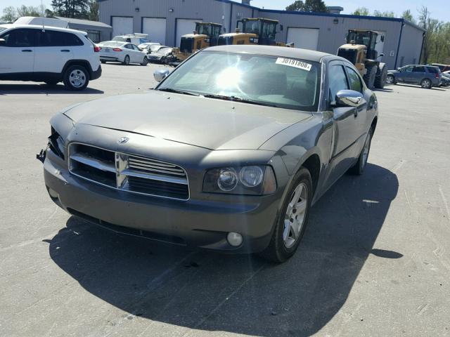 2B3CA3CV3AH181435 - 2010 DODGE CHARGER SX GRAY photo 2