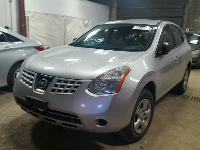 JN8AS58V78W100752 - 2008 NISSAN ROGUE S GRAY photo 2