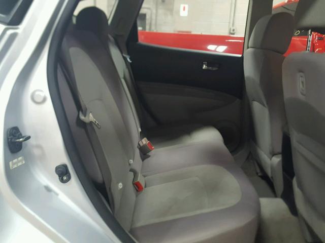 JN8AS58V78W100752 - 2008 NISSAN ROGUE S GRAY photo 6