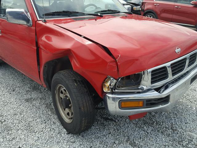 1N6SD11S0SC406507 - 1995 NISSAN TRUCK E/XE RED photo 9