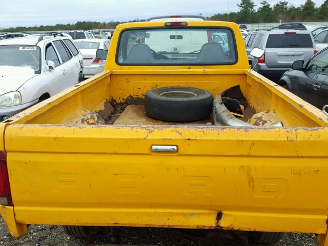 1FTHF26HXVEC03529 - 1997 FORD F250 YELLOW photo 6