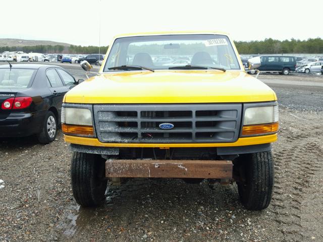 1FTHF26HXVEC03529 - 1997 FORD F250 YELLOW photo 9