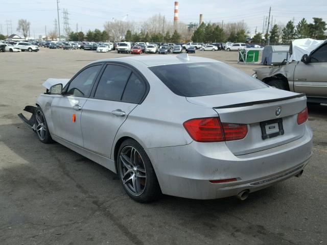 WBA3B9C55EP458499 - 2014 BMW 335 XI SILVER photo 3