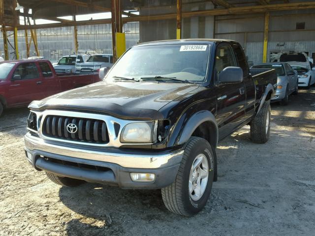 5TESN92N33Z169649 - 2003 TOYOTA TACOMA XTR BLACK photo 2