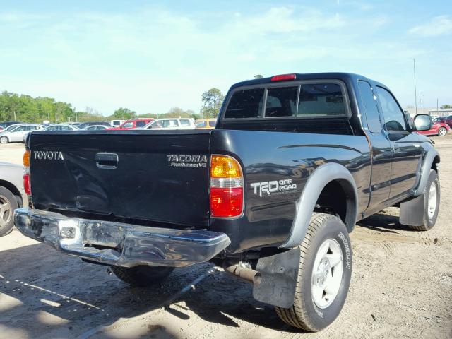 5TESN92N33Z169649 - 2003 TOYOTA TACOMA XTR BLACK photo 4