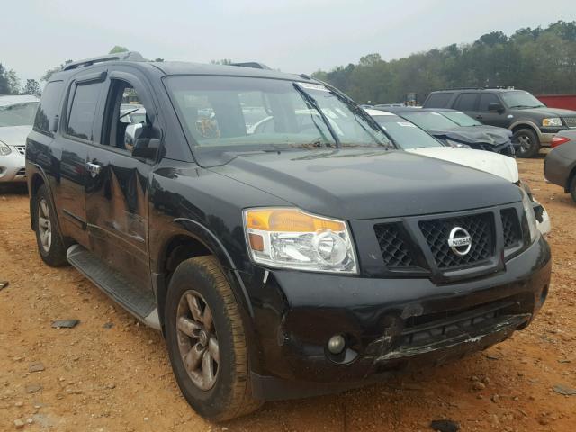 5N1BA0NDXAN615415 - 2010 NISSAN ARMADA SE BLACK photo 1