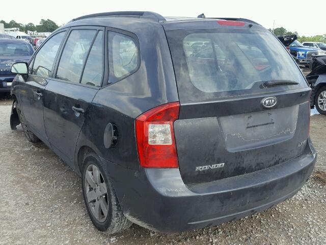 KNAFG526777110949 - 2007 KIA RONDO LX GRAY photo 3