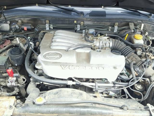 JN8DR09X71W566828 - 2001 NISSAN PATHFINDER BLUE photo 7