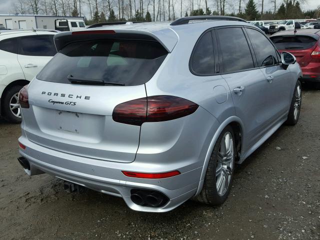 WP1AD2A24GLA79040 - 2016 PORSCHE CAYENNE GT SILVER photo 4