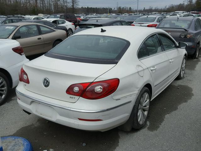 WVWML7AN3AE526669 - 2010 VOLKSWAGEN CC SPORT WHITE photo 4