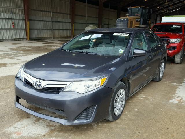 4T1BF1FK3CU121510 - 2012 TOYOTA CAMRY BASE GRAY photo 2