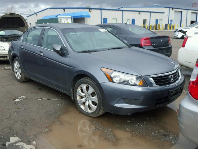 1HGCP26828A101985 - 2008 HONDA ACCORD EXL GRAY photo 1