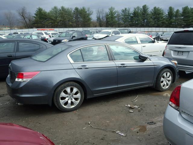 1HGCP26828A101985 - 2008 HONDA ACCORD EXL GRAY photo 9