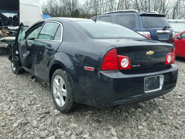 1G1ZB5EBXA4113613 - 2010 CHEVROLET MALIBU LS შავი ფოტო 3