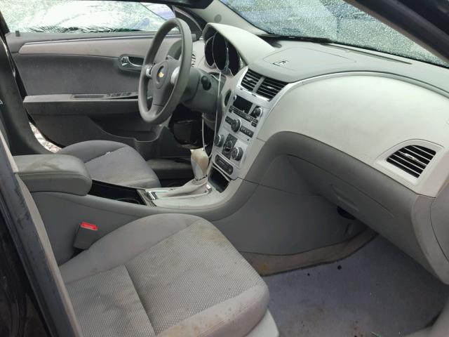 1G1ZB5EBXA4113613 - 2010 CHEVROLET MALIBU LS შავი ფოტო 5