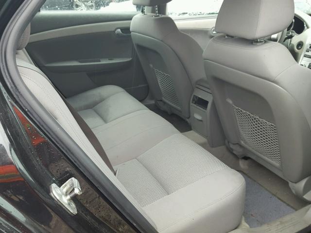 1G1ZB5EBXA4113613 - 2010 CHEVROLET MALIBU LS შავი ფოტო 6
