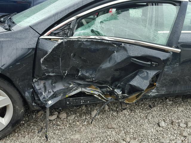 1G1ZB5EBXA4113613 - 2010 CHEVROLET MALIBU LS შავი ფოტო 9