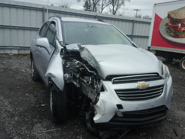 3GNCJPSB4GL266899 - 2016 CHEVROLET TRAX 1LT SILVER photo 1