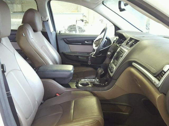 1GKKRRKD5EJ371955 - 2014 GMC ACADIA SLT თეთრი ფოტო 5