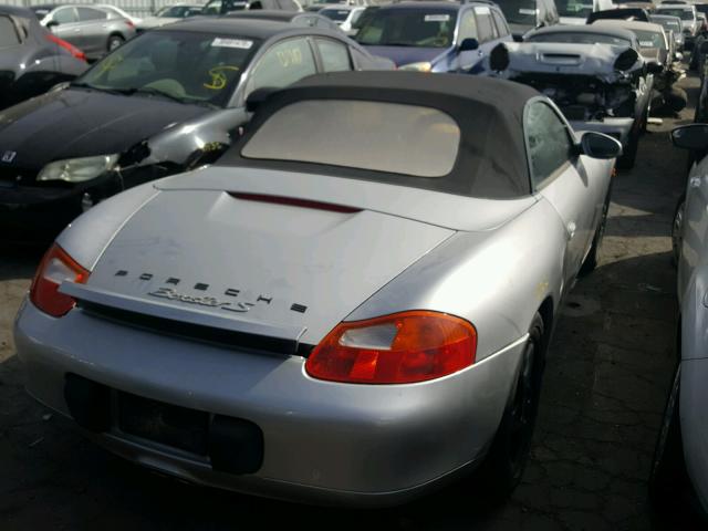 WP0CB29801U665213 - 2001 PORSCHE BOXSTER S SILVER photo 4