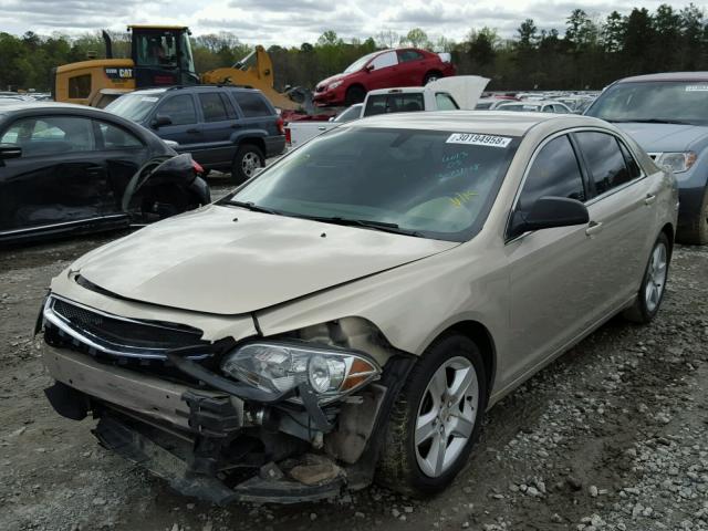 1G1ZA5EU4CF236013 - 2012 CHEVROLET MALIBU LS Qəhvəyi foto 2