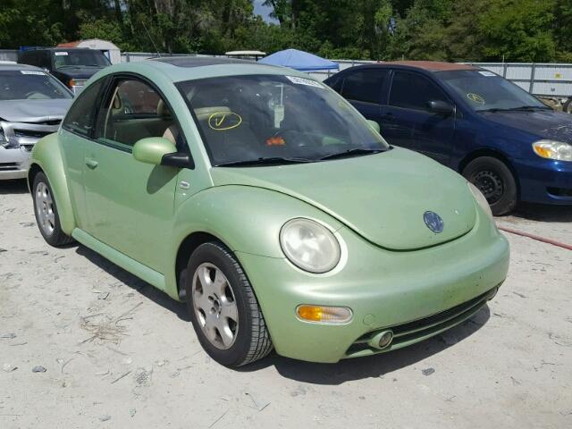 3VWCK21C22M403275 - 2002 VOLKSWAGEN NEW BEETLE 绿色 照片 1