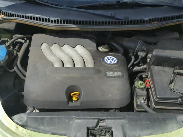 3VWCK21C22M403275 - 2002 VOLKSWAGEN NEW BEETLE 绿色 照片 7