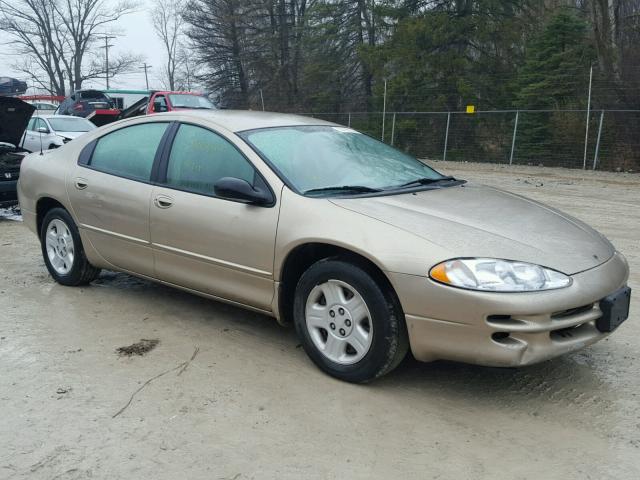 2B3HD46R82H231121 - 2002 DODGE INTREPID S GOLD photo 1