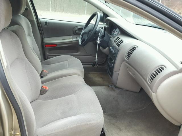 2B3HD46R82H231121 - 2002 DODGE INTREPID S ოქროსფერი ფოტო 5