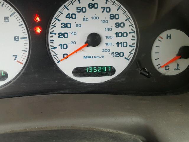 2B3HD46R82H231121 - 2002 DODGE INTREPID S ოქროსფერი ფოტო 8