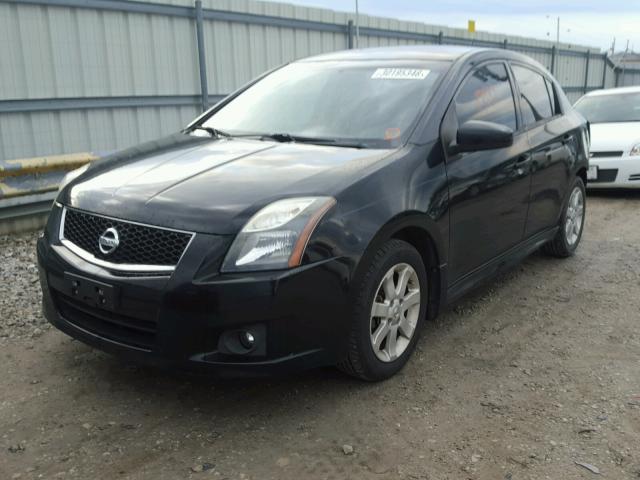 3N1AB6AP5CL667072 - 2012 NISSAN SENTRA 2.0 BLACK photo 2