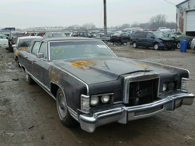 9Y82S677605 - 1979 LINCOLN TOWN CAR BLACK photo 1