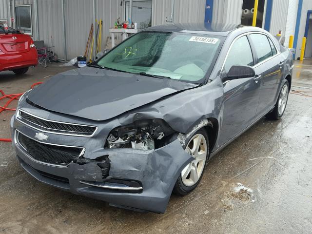 1G1ZG57B19F142156 - 2009 CHEVROLET MALIBU LS ნაცრისფერი ფოტო 2