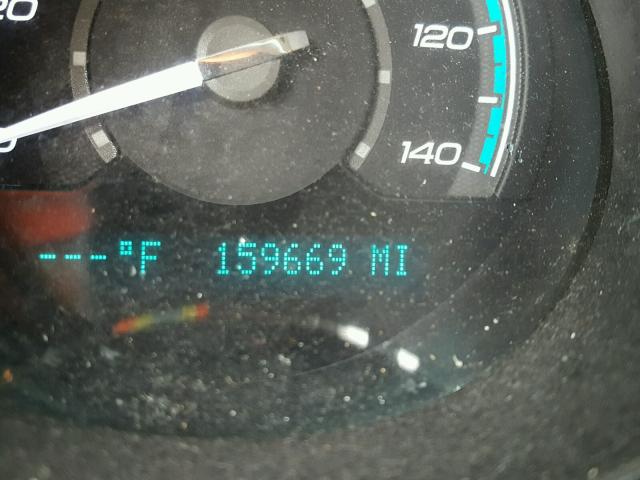 1G1ZG57B19F142156 - 2009 CHEVROLET MALIBU LS ნაცრისფერი ფოტო 8