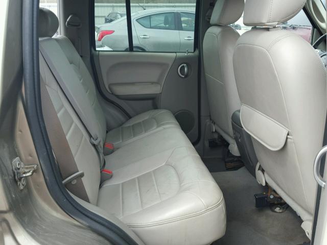 1J4GL38K43W623355 - 2003 JEEP LIBERTY RE TAN photo 6