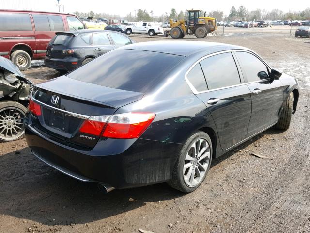 1HGCR2F59DA239601 - 2013 HONDA ACCORD SPO BLACK photo 4