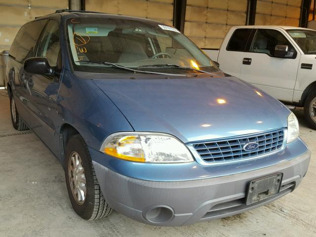 2FMZA51411BB76263 - 2001 FORD WINDSTAR C BLUE photo 1