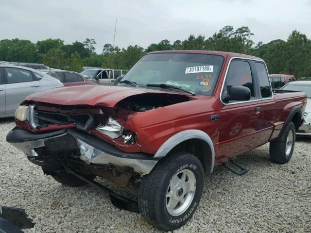 4F4ZR16V4XTM28174 - 1999 MAZDA B3000 CAB BURGUNDY photo 2