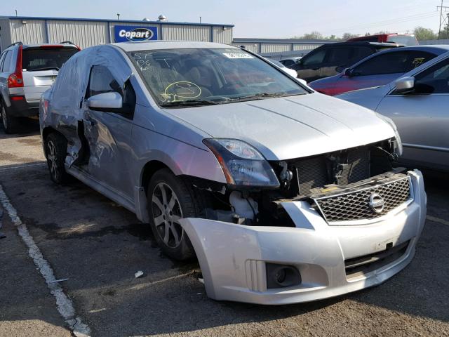 3N1AB6AP2CL775035 - 2012 NISSAN SENTRA 2.0 SILVER photo 1