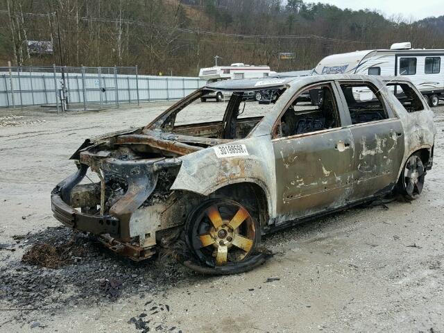 1GKEV23D59J155124 - 2009 GMC ACADIA SLT დამწვარი ფოტო 9