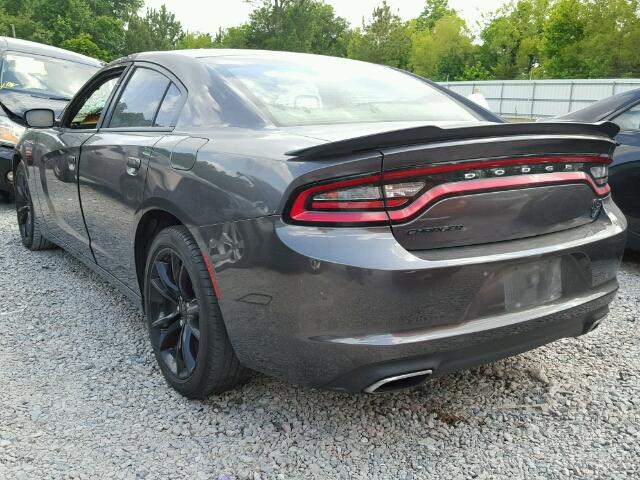 2C3CDXBG9GH251520 - 2016 DODGE CHARGER SE CHARCOAL photo 3