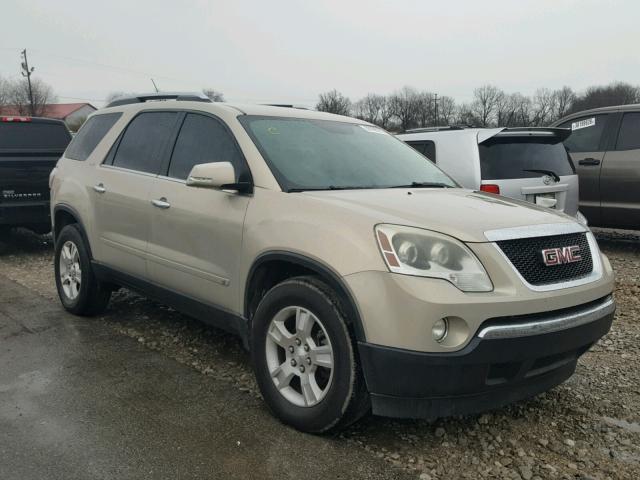 1GKER23D99J143594 - 2009 GMC ACADIA SLT BEIGE photo 1