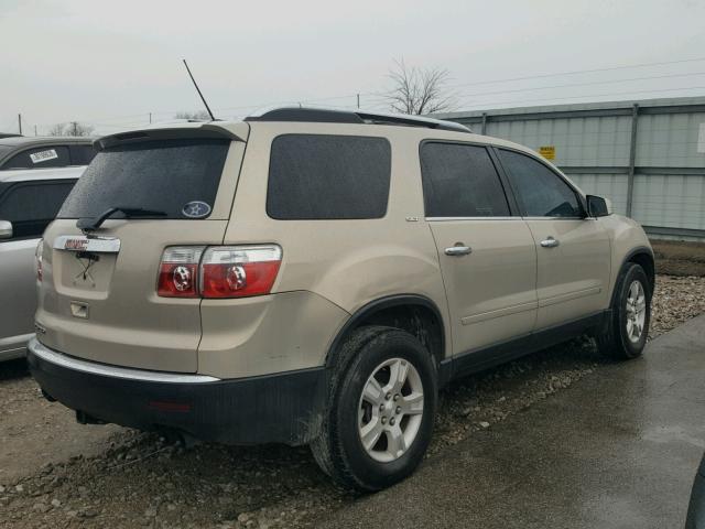 1GKER23D99J143594 - 2009 GMC ACADIA SLT ბეჟი ფოტო 4