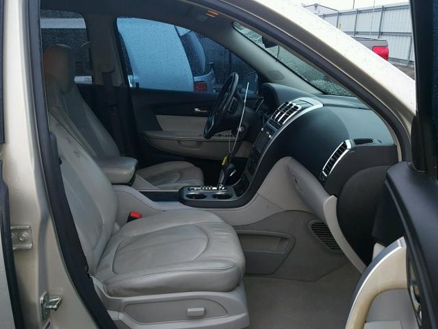 1GKER23D99J143594 - 2009 GMC ACADIA SLT ბეჟი ფოტო 5
