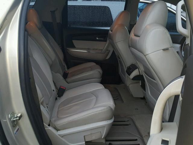 1GKER23D99J143594 - 2009 GMC ACADIA SLT ბეჟი ფოტო 6