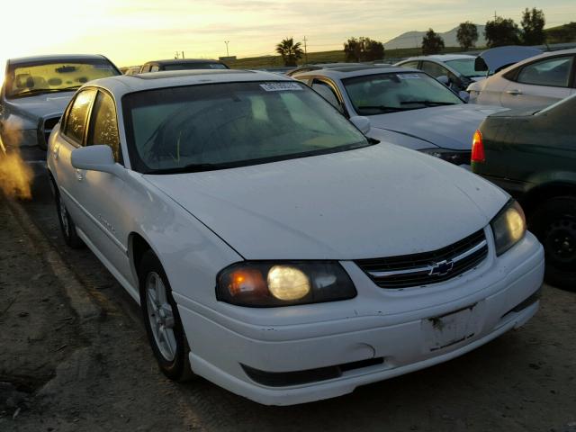 2G1WH55K149272569 - 2004 CHEVROLET IMPALA LS WHITE photo 1